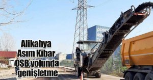 Alikahya Asım Kibar OSB yolunda genişletme