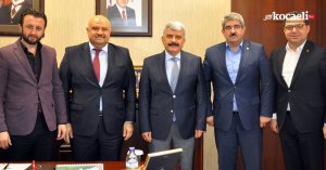 KOTO’dan, Cumhurbaşkanı Başdanışmanı Prof. Dr. Hülagü’ye ‘hayırlı olsun’ ziyareti