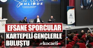 EFSANE SPORCULAR KARTEPELİ GENÇLERLE BULUŞTU
