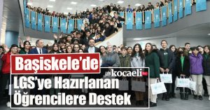 Başiskele’de LGS’ye Hazırlanan Öğrencilere Destek
