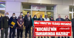  VALİ YAVUZ'UN YILBAŞI MESAİSİ