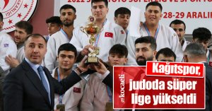Kağıtspor, judoda süper lige yükseldi