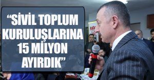 “Milleti bir arada tutan bağların özü sivil toplum yapılarıdır”