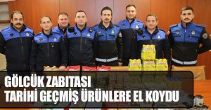 GÖLCÜK ZABITASI TARİHİ GEÇMİŞ ÜRÜNLERE EL KOYDU