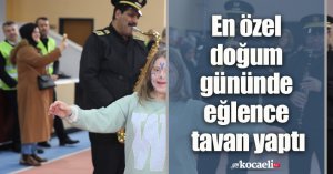 En özel doğum gününde eğlence tavan yaptı