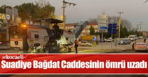 Suadiye Bağdat Caddesinin ömrü uzadı