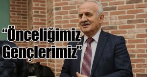 Başkan Aygün; “Önceliğimiz Gençlerimiz”