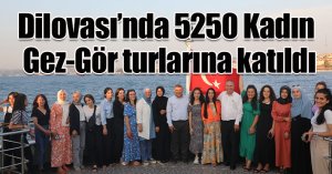 Dilovası’nda 5250 Kadın Gez-Gör turlarına katıldı 