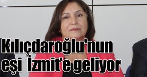 Kılıçdaroğlu'nun eşi Beslenme Saati Projesi için İzmit’e geliyor