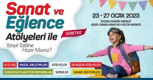 Büyükşehir’den yarıyıl tatilinde sanat ve eğlence atölyeleri