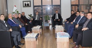 Başkan Turan’a seri ziyaretler