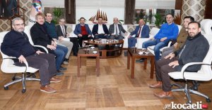 Başkan Söğüt Pusula Düğünce Derneği’ni ağırladı