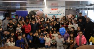 Öksüz ve yetim çocuklar boğaz turu attı