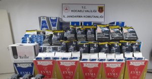 Kocaeli'de 1 milyon makaron ele geçirildi