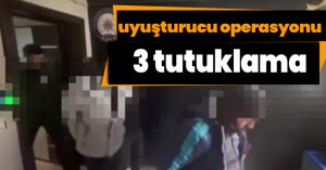 Kocaeli'de uyuşturucu operasyonu: 3 tutuklama