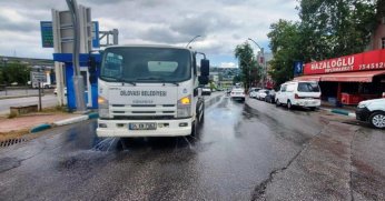 Dilovası’nda ortak alanlar dezenfekte ediliyor 