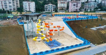 Aquapark tamam, sıra çevre düzenlemesinde