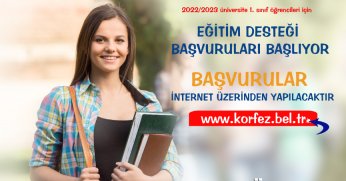 Körfez’de eğitim desteği başvuruları devam ediyor