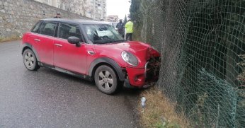 Otomobil ile motosiklet kafa kafaya çarpıştı: 1 ağır yaralı