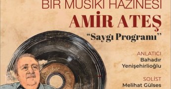 Kocaeli’nin değerlerinden Amir Ateş’e saygı gecesi