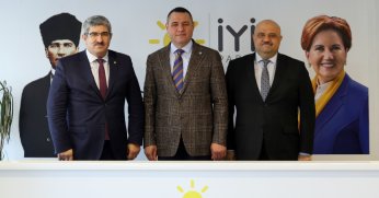 KOTO’dan İyi Parti’nin Yeni İl Başkanı  Nusret Acur’a ‘hayırlı olsun’ ziyareti