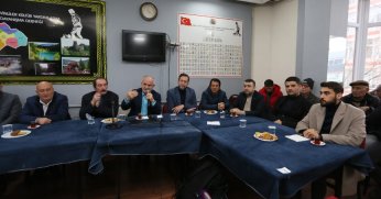 Başkan Aygün, Artvinlilere Konuk Oldu