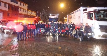 Kocaeli Büyükşehir afet bölgesinde