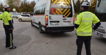 Okul çevrelerinde yapılan denetimde göz açtırılmadı