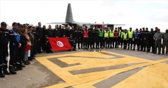 Venezuela ve Tunus'tan Türkiye'ye yardım ekipleri