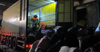 Başiskele’den Yola Çıkan Yardım Tırları Kahramanmaraş'a Ulaştı