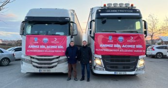 SİLİVRİ’DEN DEPREM BÖLGESİNE 26 TIR YARDIM MALZEMESİ