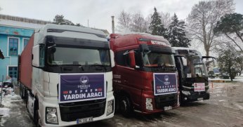 Derince’den Deprem Bölgesine 28 Tır