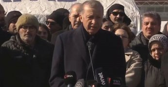 Erdoğan: Hedefimiz 1 yıl içinde 10 ilde toplu konut yapmak