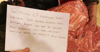 Minik yüreklerden yürekleri ısıtan davranış 