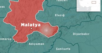 MALATYA'DA 5.0 ŞİDDETİNDE DEPREM