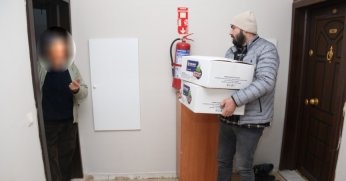 Soğuk havada sıcak hizmet