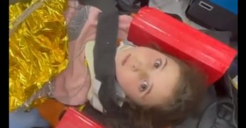 132 saat sonra inanılmaz kurtuluş