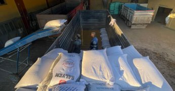 Depremzede çiftçiler için yem yardım kampanyası başlatıldı