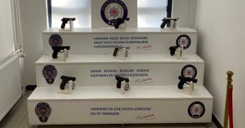 Kocaeli'de 24 silah ele geçirildi