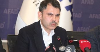 Bakan Kurum: Ay sonuna kadar inşaat faaliyetlerini başlatacağız