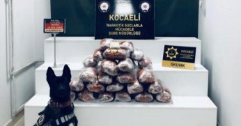 20 kilo uyuşturucuyu tırın yatak kısmına gizlemiş