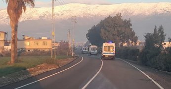 Hasta Nakil Ambulansları 7/24 depremzedelere hizmet ediyor