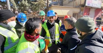 Başkan Şayir, gözyaşlarına hakim olamadı! 