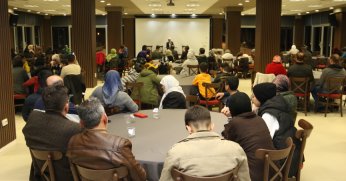 Miraç Kandilinde depremzedeler ile birlikte dualar edildi