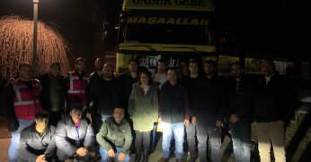 Kahramanmaraş’ta kurulacak aşevi için yola çıktılar