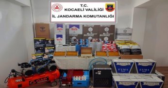 200 bin liralık kaçak elektronik ürün ele geçirildi