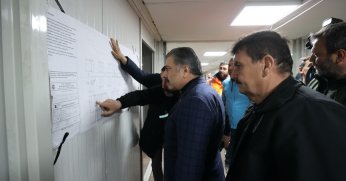 Bakan Fahrettin Koca, Defne'de kurulan hastaneyi inceledi