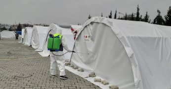 Hastalık yayılımının önüne geçmek için çalışıyorlar