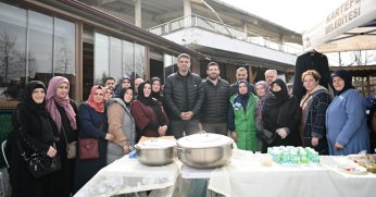 Kartepeli kadınlardan el emekleriyle destek