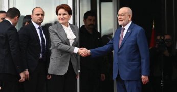 Meral Akşener Millet İttifakı toplantısına katıldı